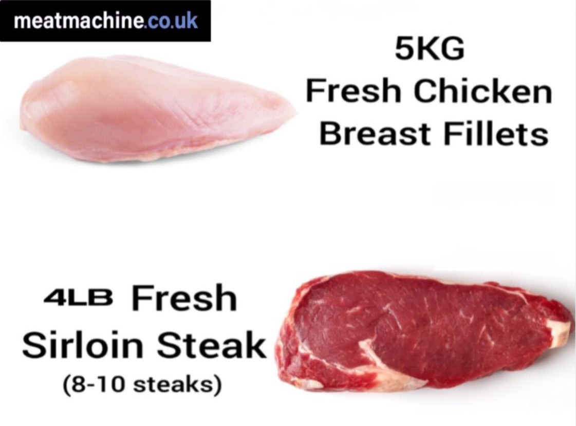 Chicken & Sirloin Steak Special!