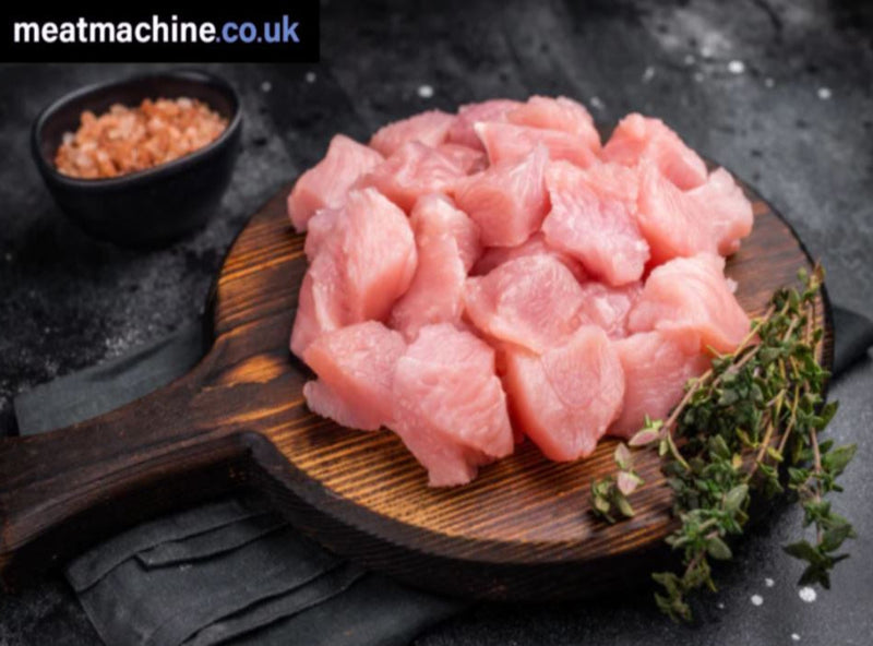 Pre-diced for zero prep — cooks in minutes. Perfect for curries, stir-fries & meal prep.