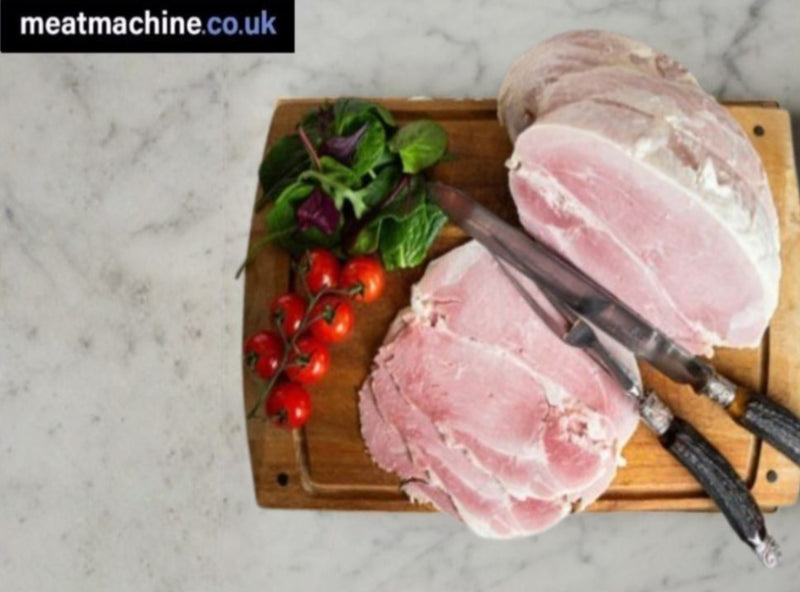 Whole cooked ham joint – premium British ham, sliced or carve-at-home