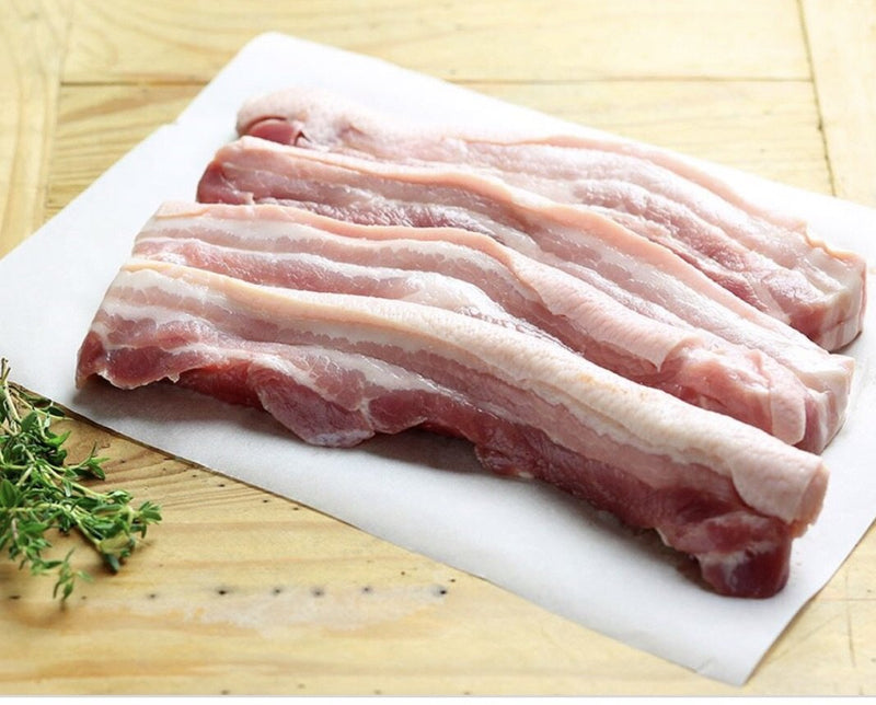 British Pork Belly Slices 2 Kilos