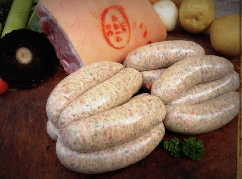 Handmade Cumberland Pork Sausages