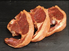 Bristol Meat Machine Marinated Lamb Loin Chops.