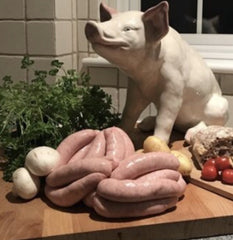 Handmade Traditional Plain Pork Sausages