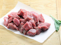 Meat Machine Extra Lean Diced Pork.