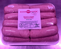 Bristol Meat Machine Highly Meaty Pork Sausages.