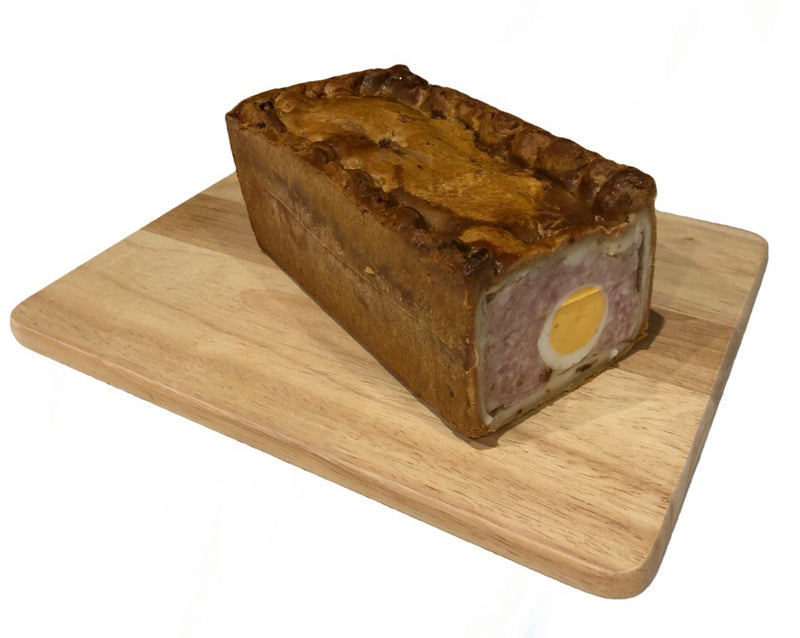 Meat Machine Gala Pork Pie With Egg.